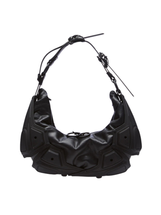 【INNERRAUM - インナーラム】Module M02 SMALL HALF MOON BAG / BLACK （バッグ / ブラック）