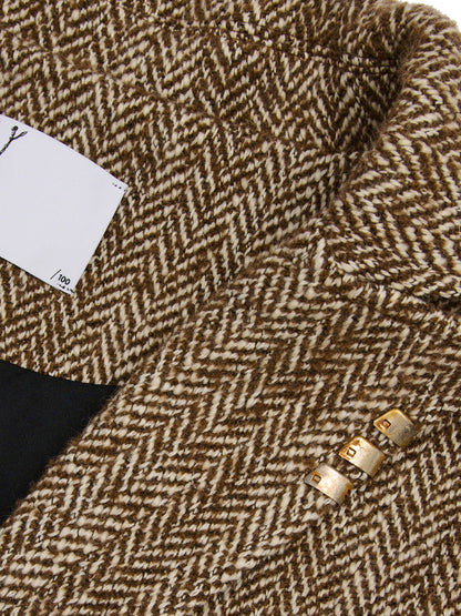 【PALY HOLLYWOOD - パリーハリウッド】SURVIVAL TOOLS OVERCOAT /  BROWN (コート/ブラウン)