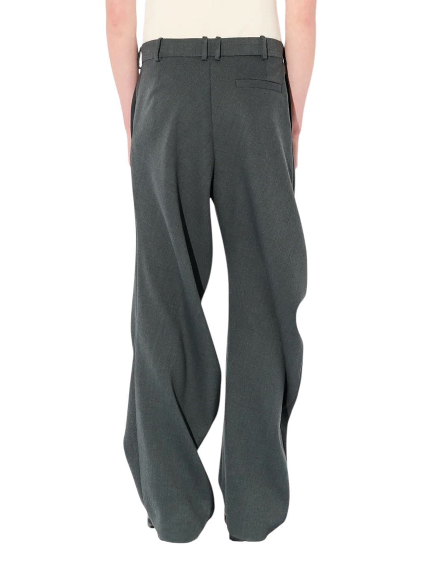 【Charles Jeffrey Loverboy - チャールズ ジェフリー ラバーボーイ】TOPSY TURVY TROUSER / GREY (パンツ/グレー)