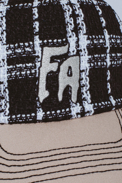 【Fucking Awesome- ファッキングオーサム】FA SEDUCTION PLAID SNAPBACK  / BLACK（キャップ/ブラック)