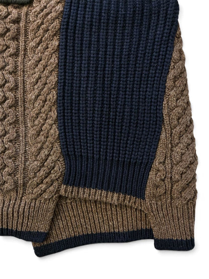 【kolor BEACON - カラー ビーコン】26WBM-N01331-48 Knit  / BLACK (ニット/ブラック）