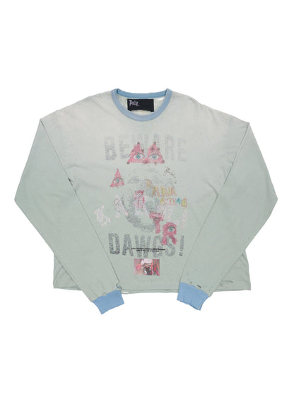 【PALY HOLLYWOOD - パリーハリウッド】 MSTR ME TONAL L/S / BABY BLUE (Tシャツ/ベイビーブルー)