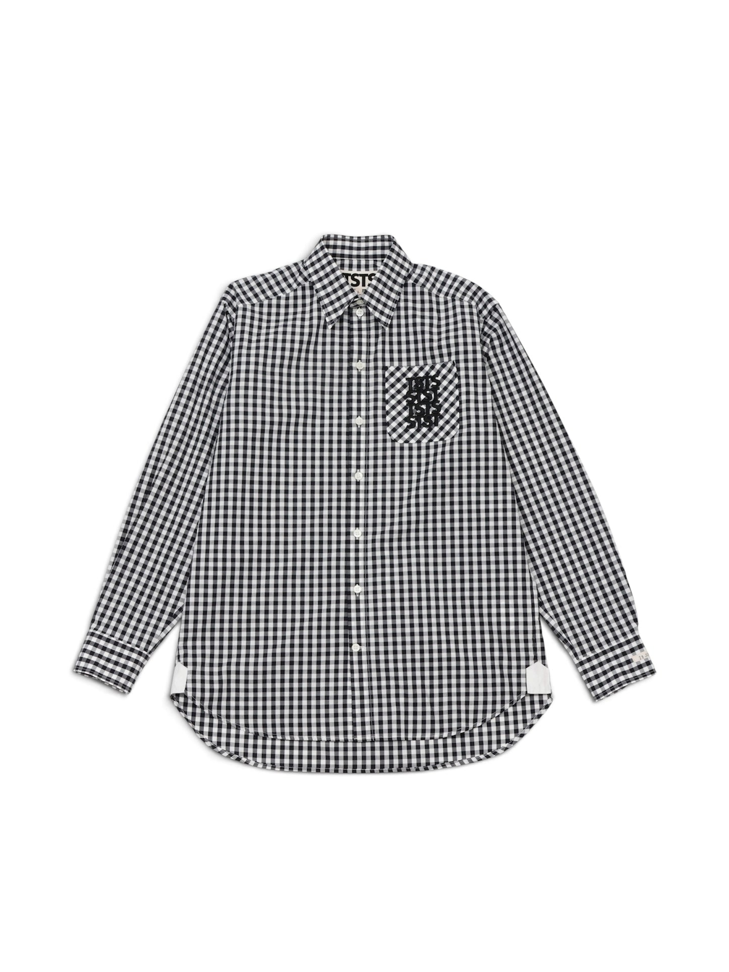 【TSTS -ティーエスティーエス】TSTS GINGHAM SHIRT / BLACK (シャツ/ブラック)