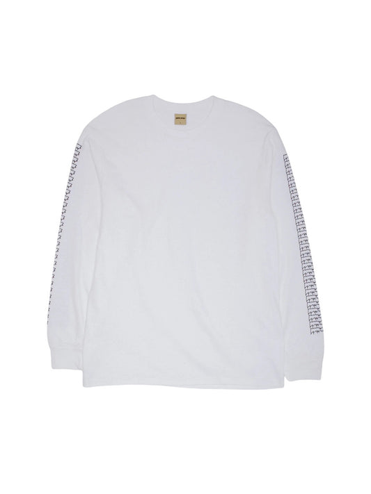 【Fucking Awesome- ファッキングオーサム】FULL DRIP LONG SLEEVE TEE / White（ロングスリーブTシャツ/ホワイト）