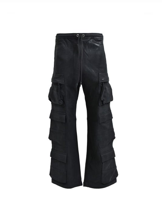 【BREATH - ブレス】  COATING TRIPLE CARGO PANTS / BLACK (パンツ/ブラック)