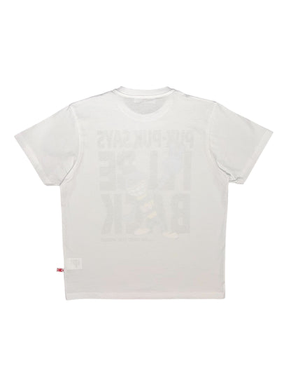 【Walter Van Beirendonck - ウォルターヴァンベイレンドンク】I'LL BE BACK TEE / WHITE (Tシャツ/ホワイト)