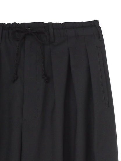 【Ground Y - グラウンドワイ】WOOL GABARDINE CROW PANTS/BLACK(パンツ/ブラック)