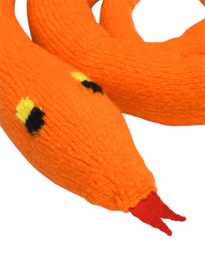 【Walter Van Beirendonck - ウォルターヴァンベイレンドンク】Snake Scarf / Orange  (スカーフ/オレンジ)