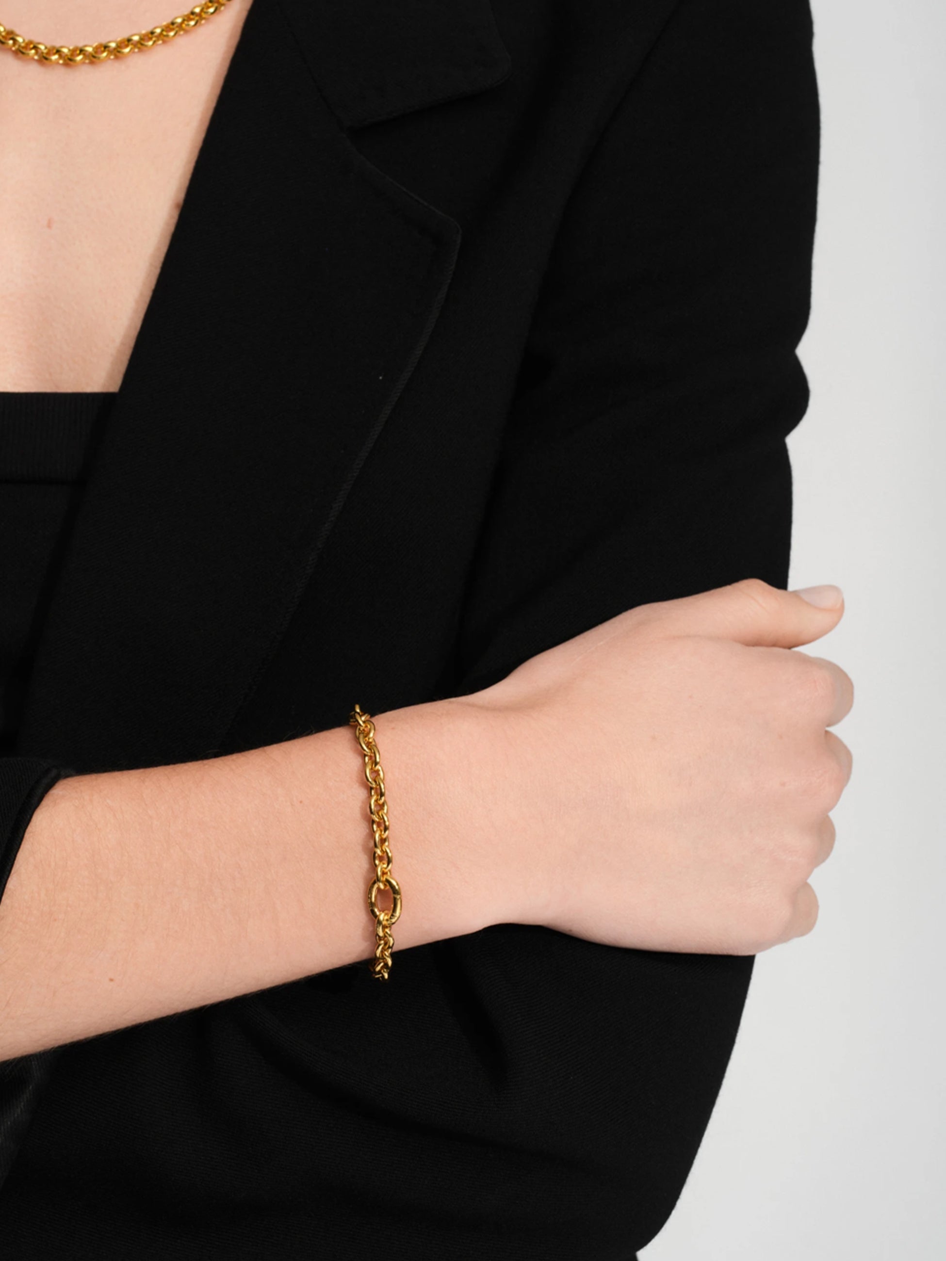 TOM WOOD ブレスレットゴールド No.002 TOM WOOD - トムウッド】Ada Bracelet Gold (ブレスレット/ゴールド