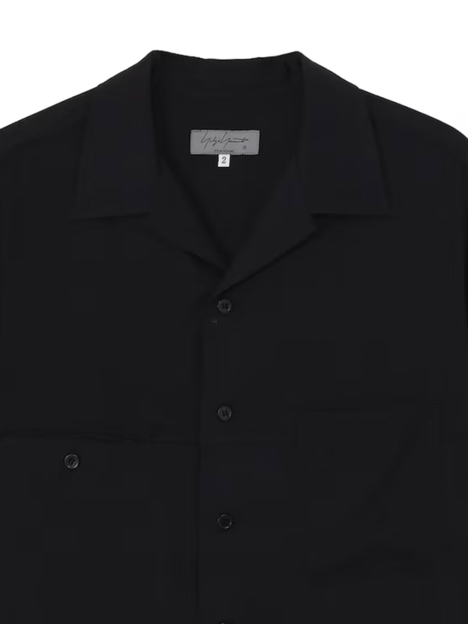 ヨウジヤマモト プールオム 23ss カディコットンシャツ Yohji Yamamoto POUR HOMME - ヨウジヤマモト プールオム】CELLLOSE