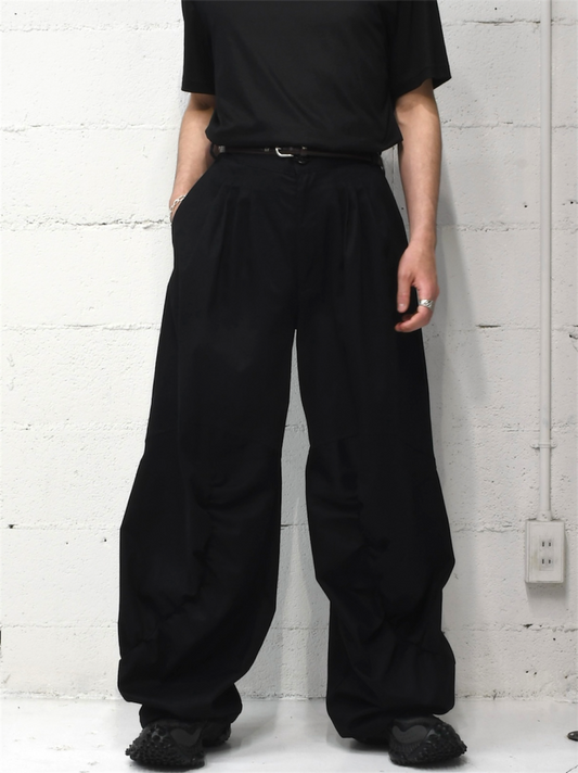 【Walter Van Beirendonck - ウォルターヴァンベイレンドンク】Cargo 3000  / Black (カーゴパンツ/ブラック)