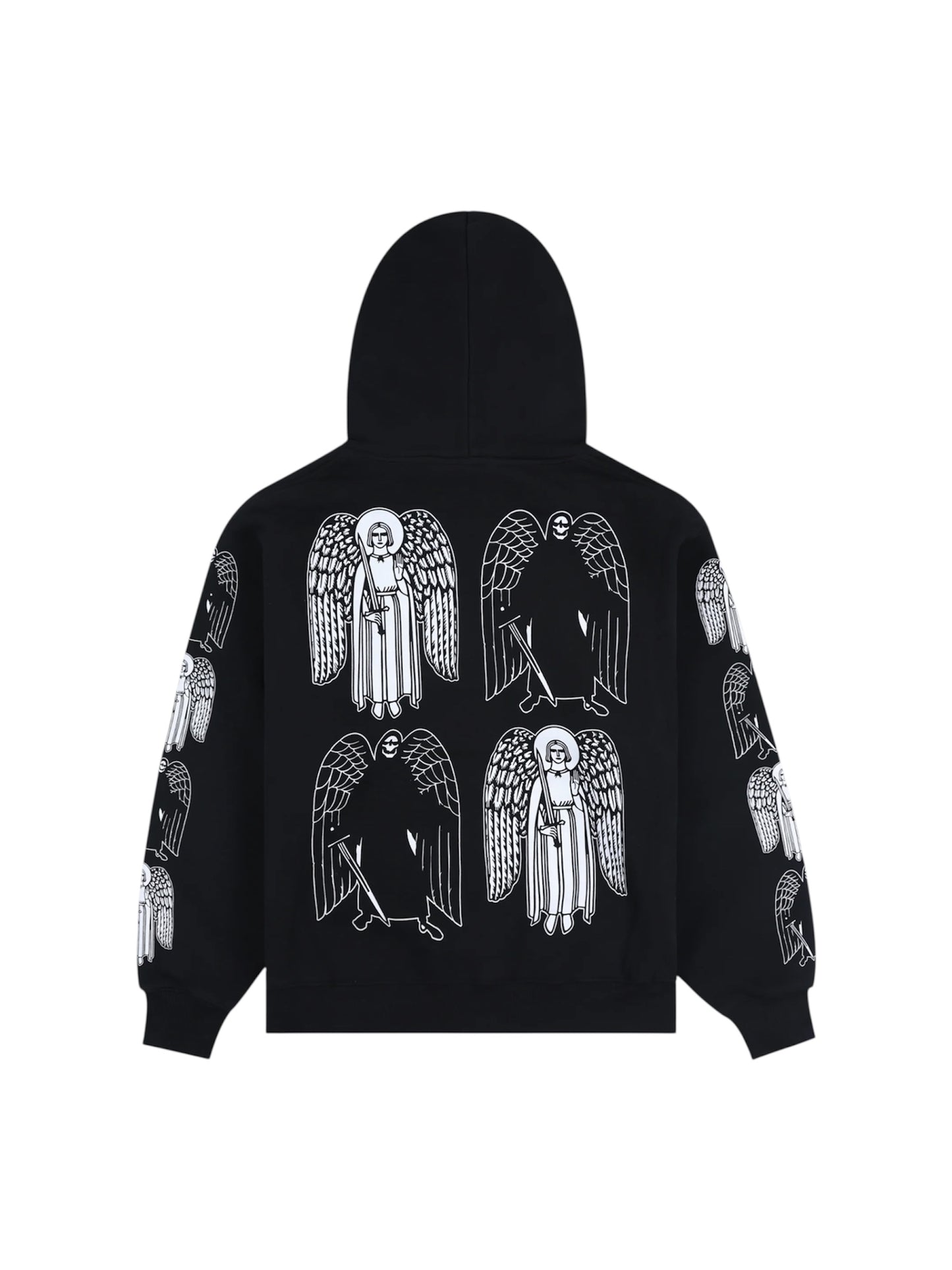 【PLEASURES - プレジャーズ】ANGEL DEMON HOODIE / BLACK (フーディー/ブラック)