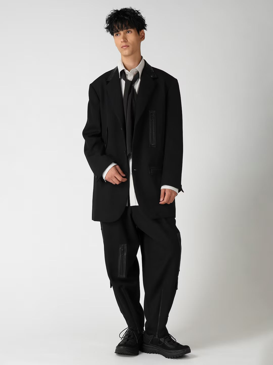 Yohji Yamamoto POUR HOMME - ヨウジヤマモト プールオム】LEATHER