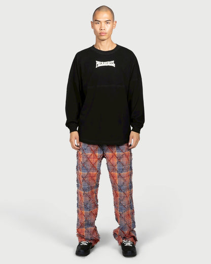 【PLEASURES - プレジャーズ】BULLDOG HEAVYWEIGHT LONG SLEEVE / BLACK (ロンT/ブラック)