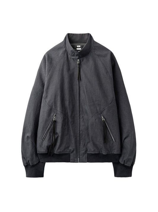 【POST ARCHIVE FACTION - ポストアーカイブファクション】Opening Bomber / Charcoal (ボンバージャケット/チャコール)