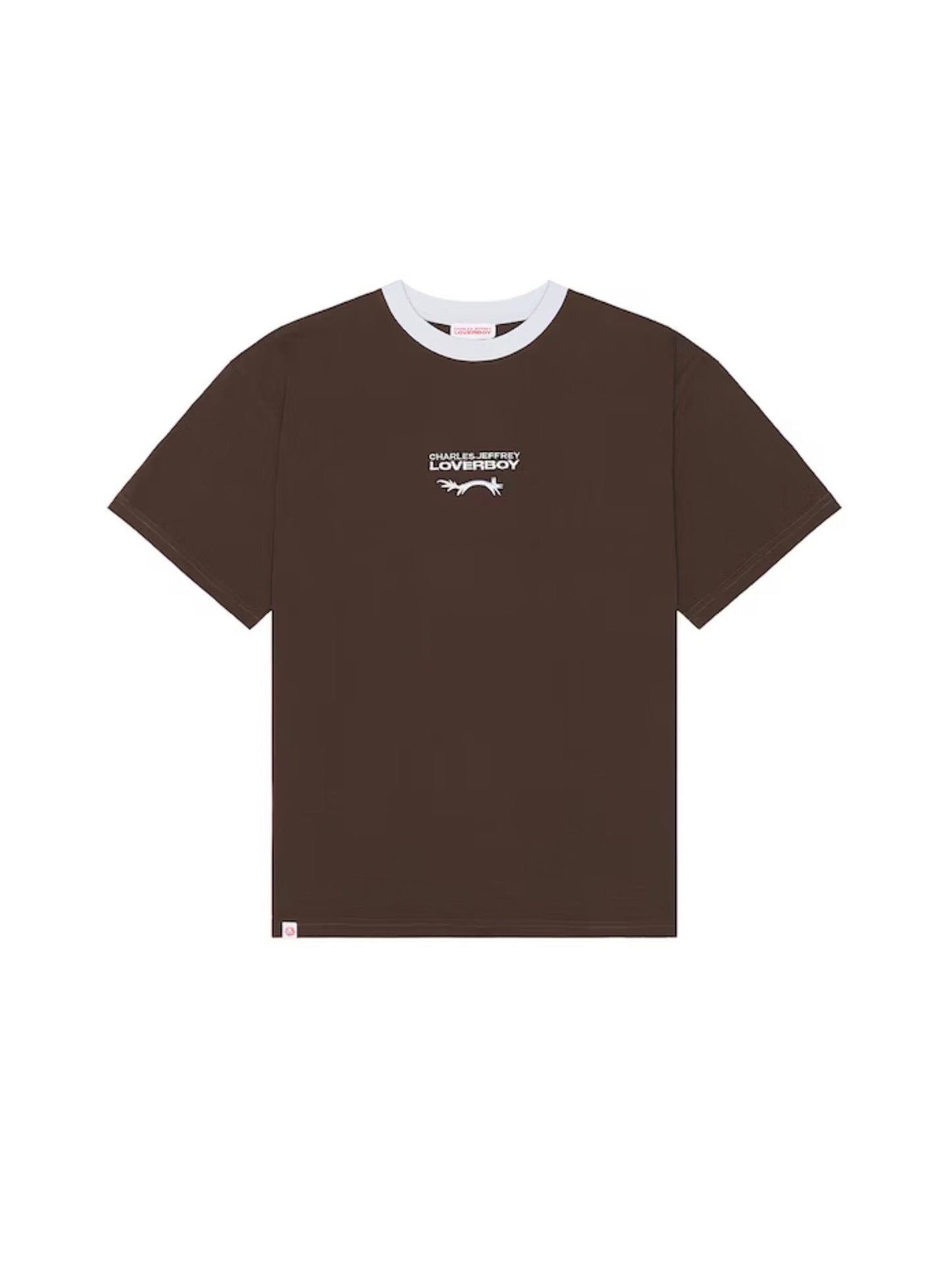 【Charles Jeffrey Loverboy - チャールズ ジェフリー ラバーボーイ】LOGO TEE / Brown (Tシャツ/ブラウン)