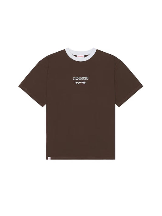 【Charles Jeffrey Loverboy - チャールズ ジェフリー ラバーボーイ】LOGO TEE / Brown (Tシャツ/ブラウン)