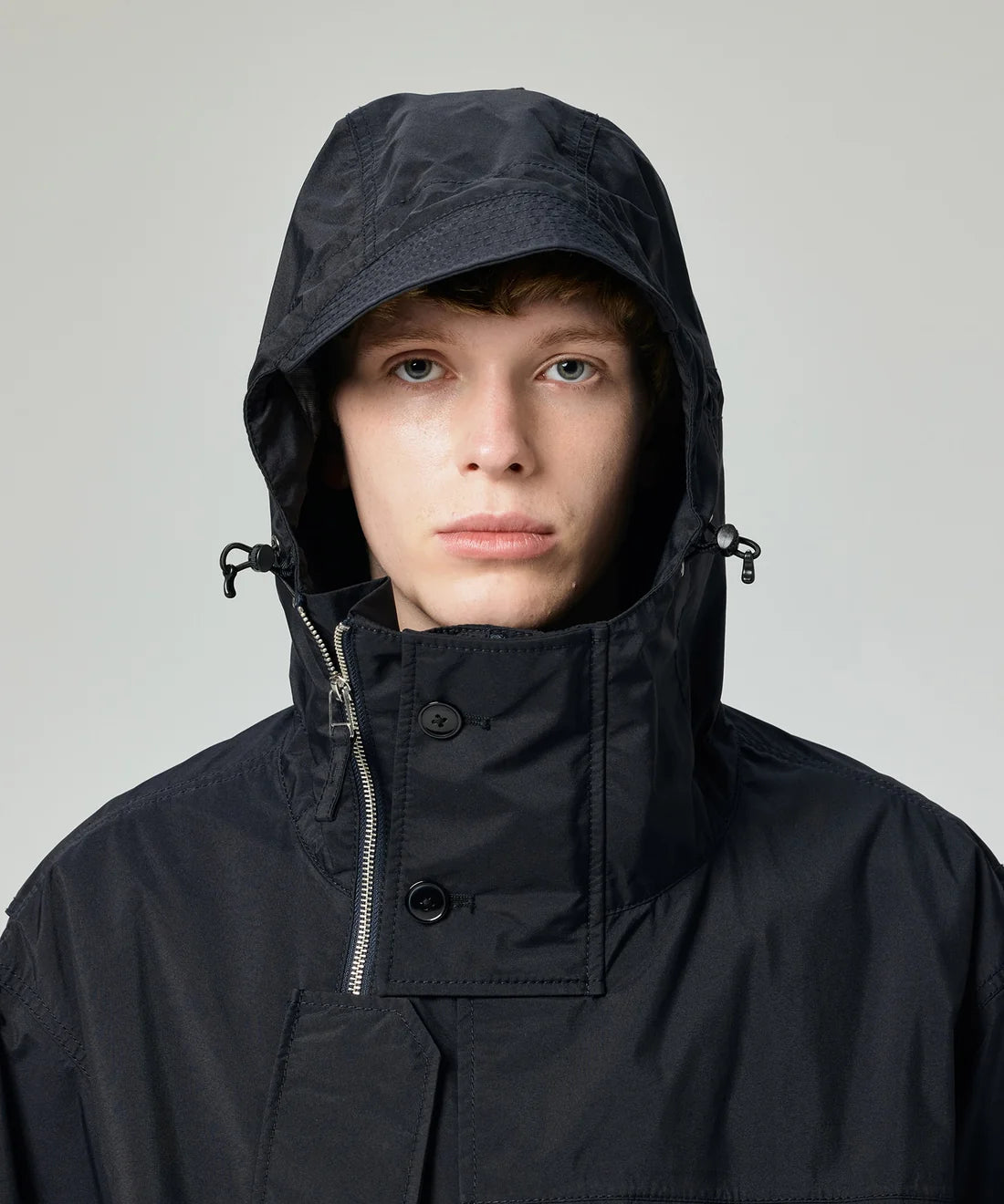 【PHENIX - フェニックス】TECH SMOCK COAT / WINDSTOPPER® PRODUCTS BY GORE-TEX LABS /BLACK (コート/ブラック)