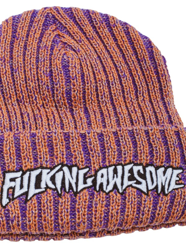 Fucking Awesome- ファッキングオーサム】REFLECTIVE STRIPE BEANIE