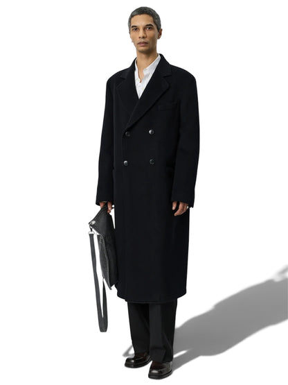【mfpen - エムエフペン】  Conference Coat /  Black Recycled Wool  (コート/ブラックリサイクルウール)