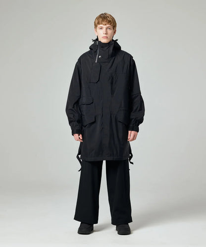 【PHENIX - フェニックス】TECH SMOCK COAT / WINDSTOPPER® PRODUCTS BY GORE-TEX LABS /BLACK (コート/ブラック)