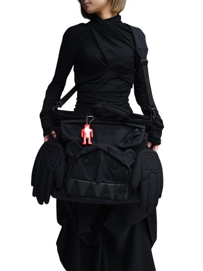 【Walter Van Beirendonck × Eastpak - ウォルターヴァンベイレンドンク ×イーストパック】Monster carry bag / Black  (バッグ/ブラック)