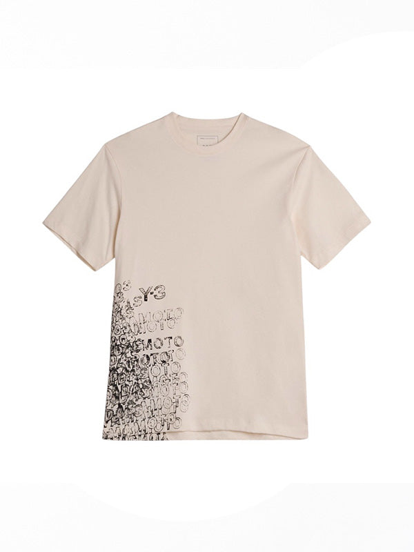 【Y-3 -ワイスリー】Y-3 GFX SHORT SLEEVE TEE / WHITE(Tシャツ/ホワイト)