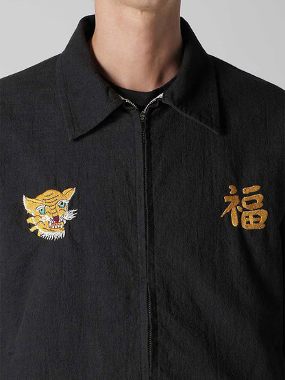 【Y's for men - ワイズフォーメン】"Y's for men × MASSES" SOUVENIR BLOUSON(ブルゾン/ブラック)