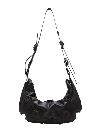 【INNERRAUM - インナーラム】Module M02 SMALL HALF MOON BAG / BLACK （バッグ / ブラック）