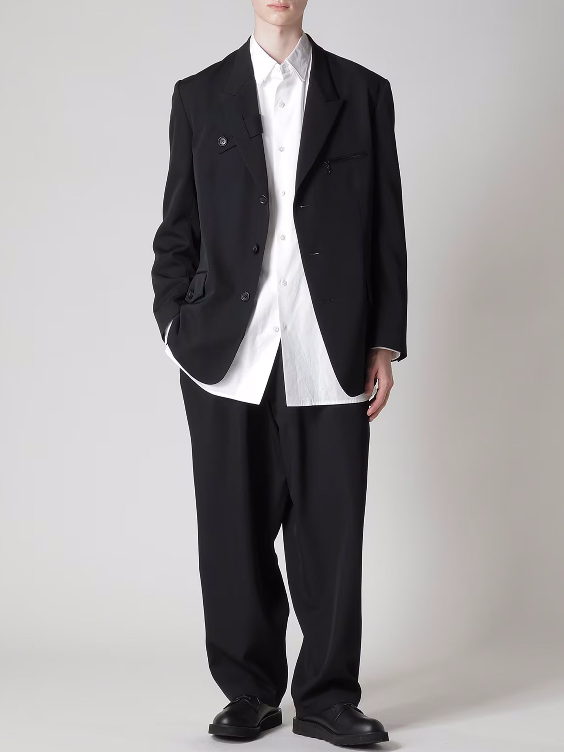 【ヴィンテージ】Y's for men ワイズフォーメンスーツ Y's for men-ワイズフォーメン】SUIT GABARDINE JACKET WITH 2