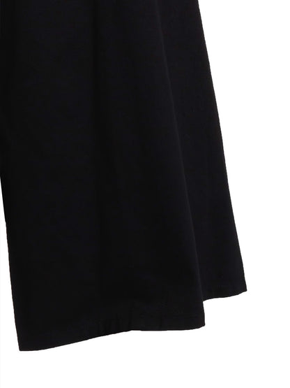 【Y's - ワイズ】Y's BORN PRODUCT COTTON TWILL SAROUEL WITH CLOTH  /BLACK(パンツ/ブラック)