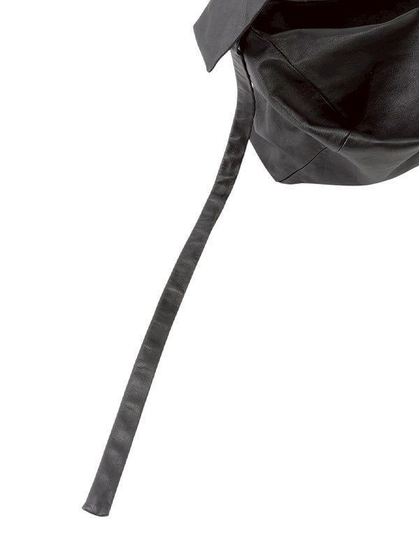 【Discord Yohji Yamamoto - ディスコード ヨウジヤマモト】Puff(S) / Black (バッグ/ブラック)