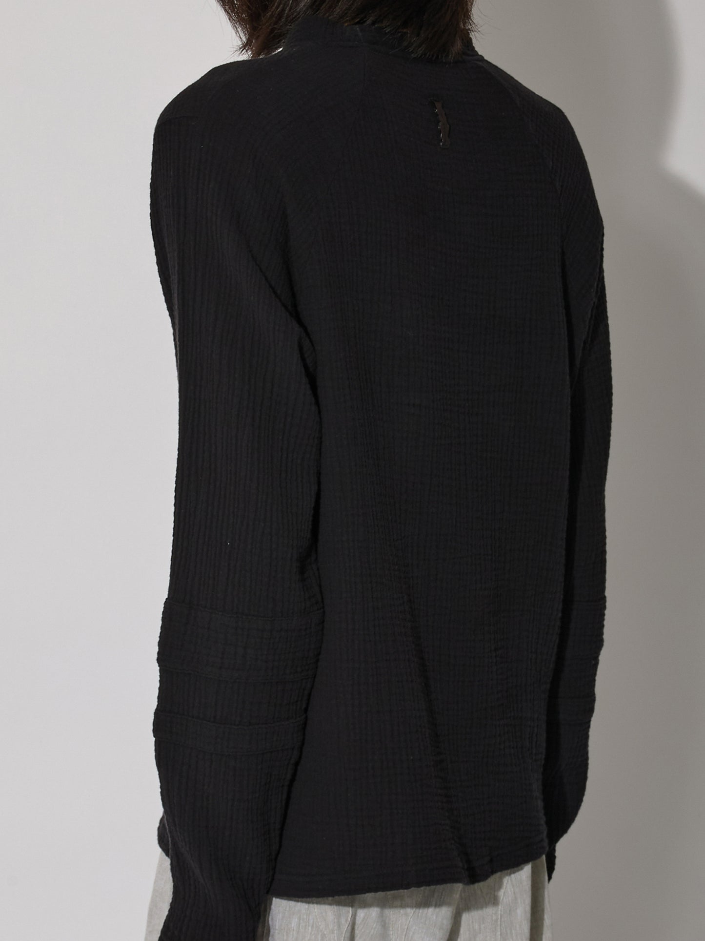 【_J. L - A. L_ - ジェイラル】Chaise Longsleeve / Shungite Black (ロングスリーブTEE/シュグナイトブラック)