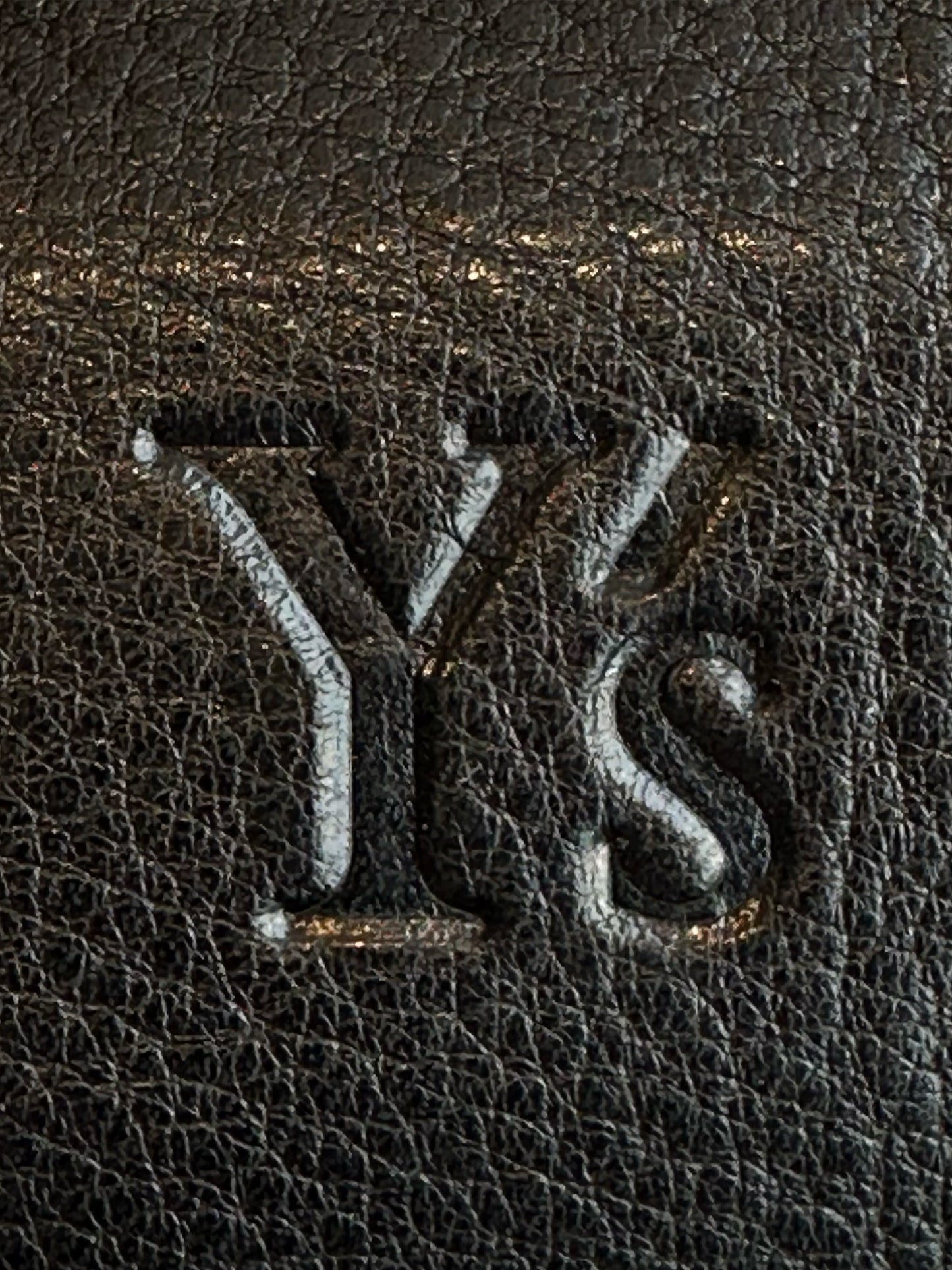 【Y's - ワイズ】SOFT SHRINK LEATHER DOUBLE POUCH/SILVER(バック/シルバー)