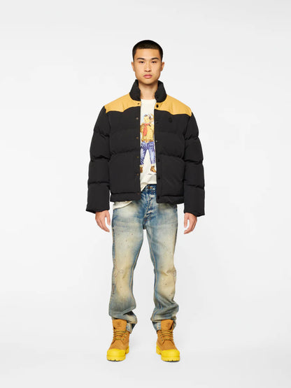 【Billionaire Boys Club-ビリオネアボーイズクラブ】 BB LODGE PUFFER JACKET (アウター/ブラック)