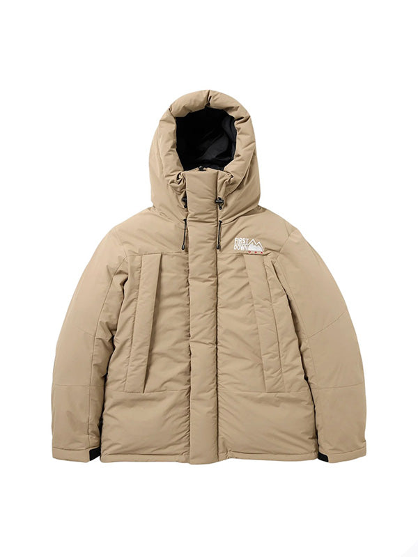 【FIRST DOWN -ファーストダウン WRAP DOWN PARKA DICROS(R) MAURI / BEIGE (ダウン/ベージュ)