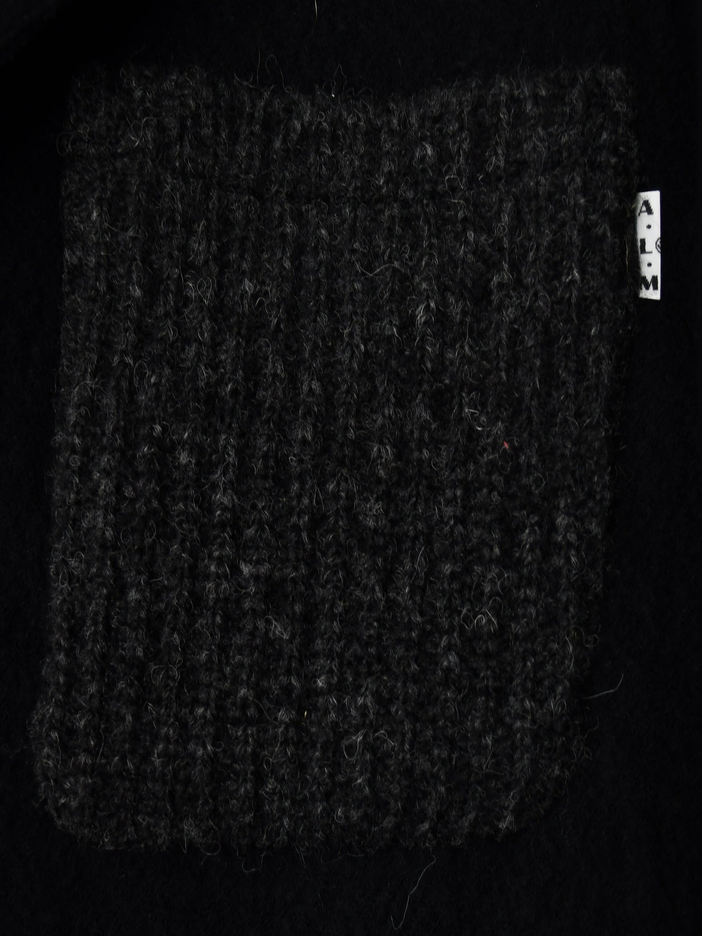 【Perfect ribs®×A LOVE MOVEMENT】縮絨 ~Shukujyu~ Wool Jacket with Recycle Pocket / Black(ジャケット/ブラック)