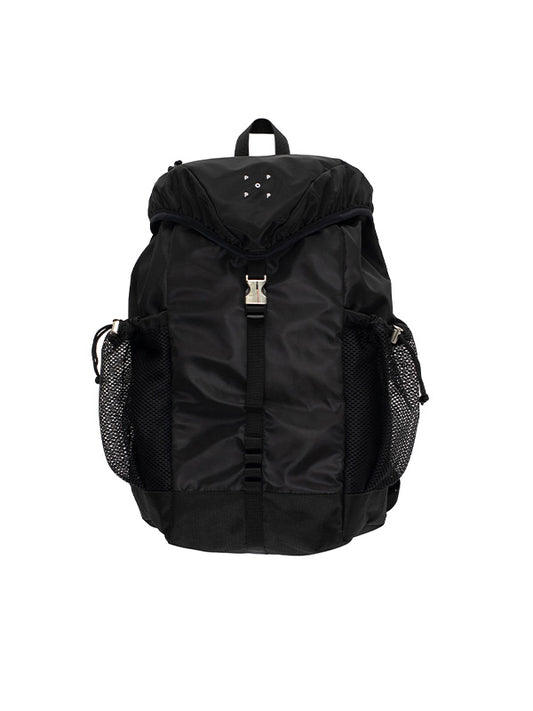 【POP TRADING COMPANY - ポップ トレーディング カンパニー】POP BACK PACK/ BLACK (バッグ/ブラック)