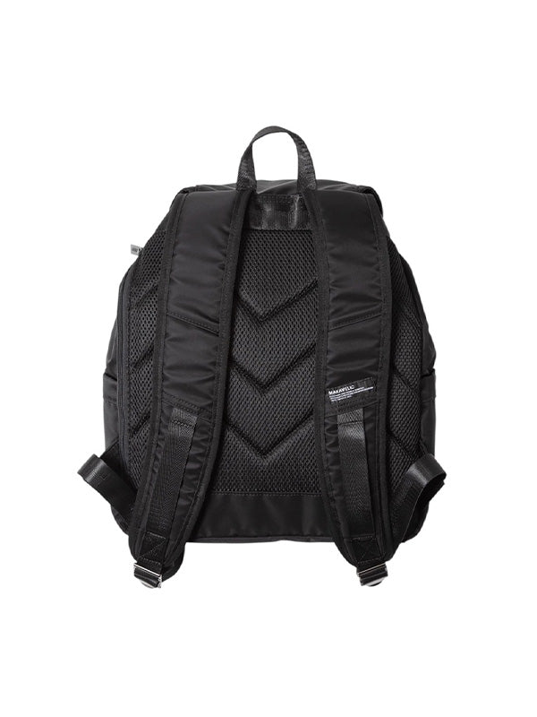 【MAKAVELIC - マキャべリック】GRACE DOUBLE POCKET2 BACKPACK / BLACK (バッグ/ブラック)