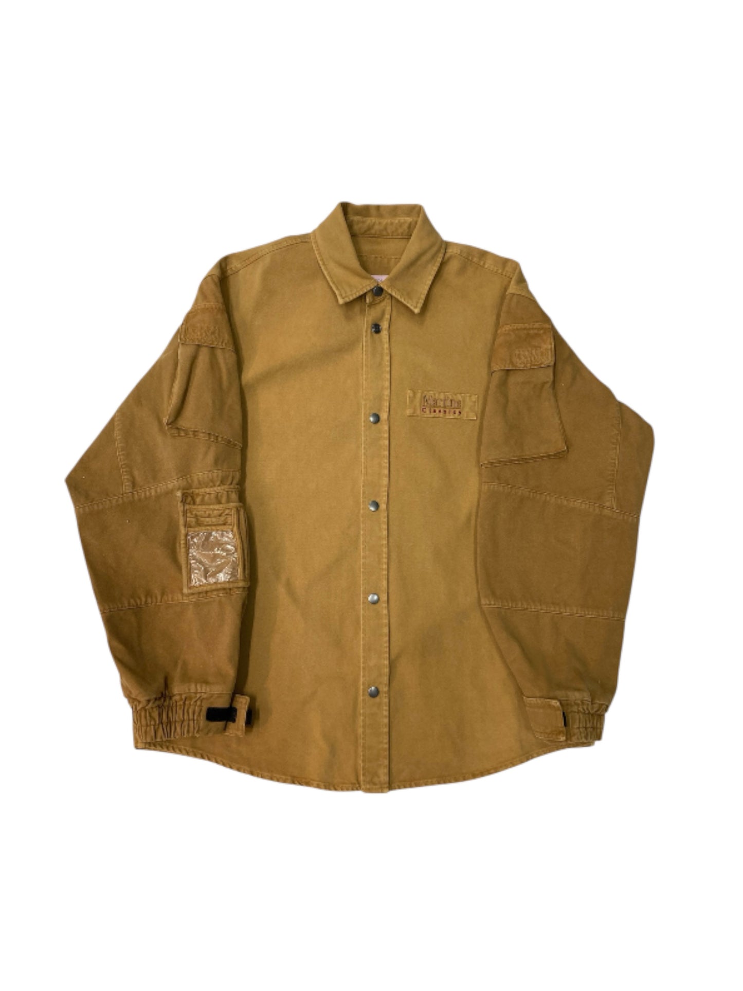 【Martine Rose  - マーティンローズ】UTILITY SLEEVE SHIRT / Brown (ジャケット/ブラウン)