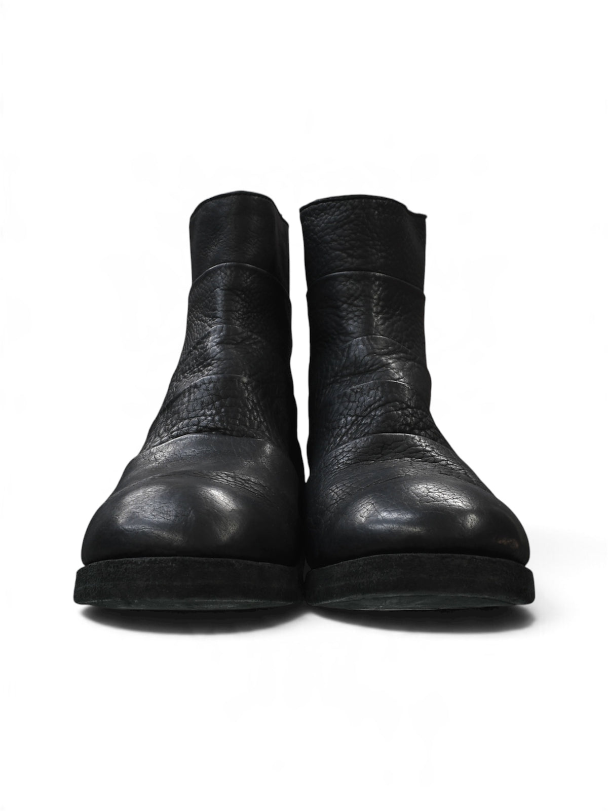 【GUIDI - グイディ】367ZB BISON BACK ZiP BOOTS  / CALF REVERSE BLACK(ブーツ/ブラック)