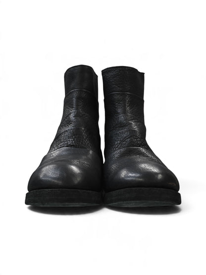 【GUIDI - グイディ】367ZB BISON BACK ZiP BOOTS  / CALF REVERSE BLACK(ブーツ/ブラック)
