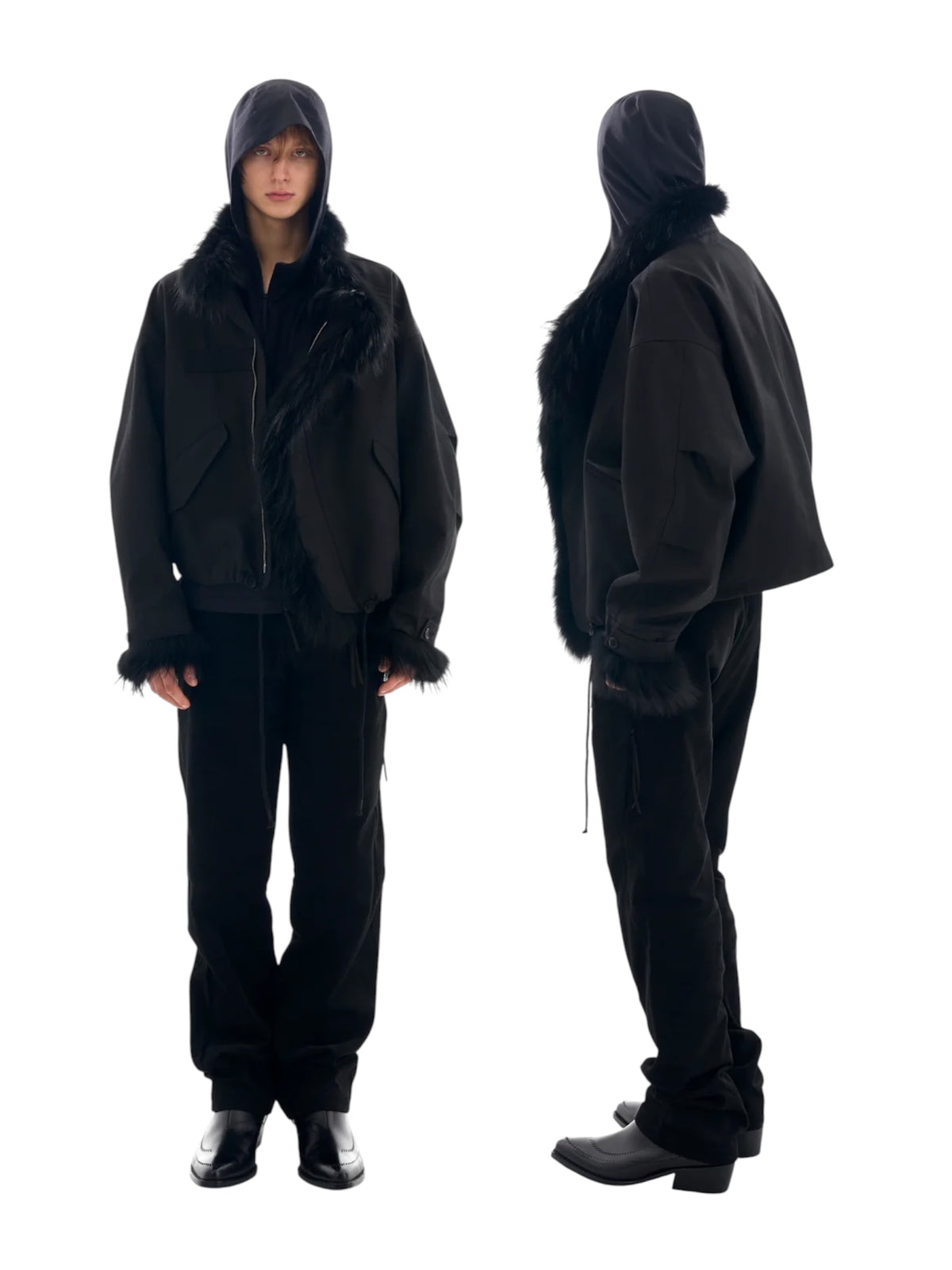 【POST ARCHIVE FACTION - ポストアーカイブファクション】M66 Short Parka / Black (ジャケット/ブラック)
