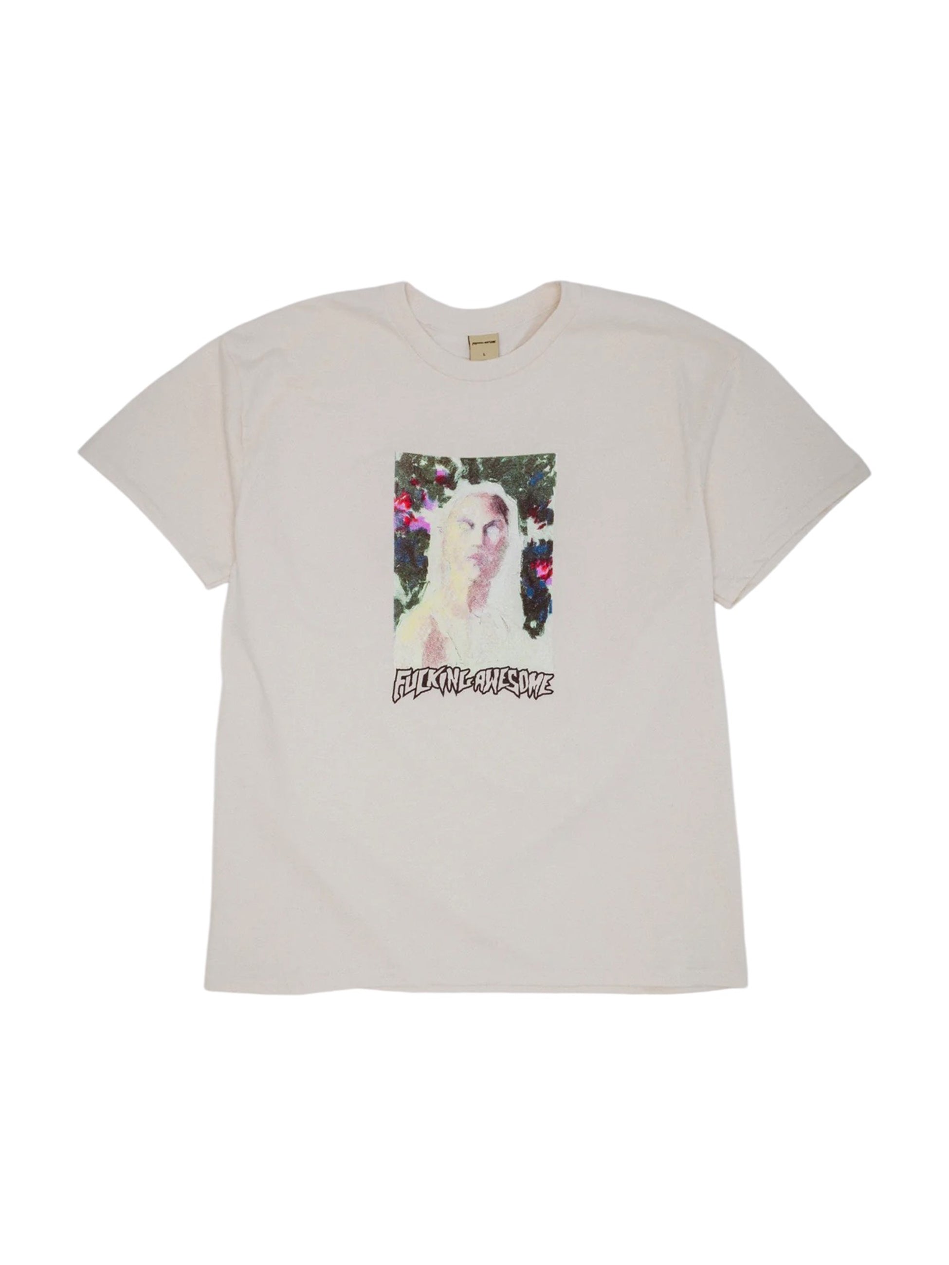 【Fucking Awesome- ファッキングオーサム】PAINTERLY SHORT SLEEVE TEE / BONE（Tシャツ/ボーン）