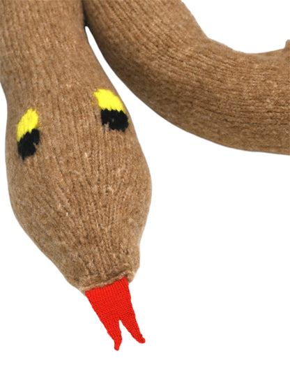 【Walter Van Beirendonck - ウォルターヴァンベイレンドンク】Snake Scarf / Beige  (スカーフ/ベージュ)
