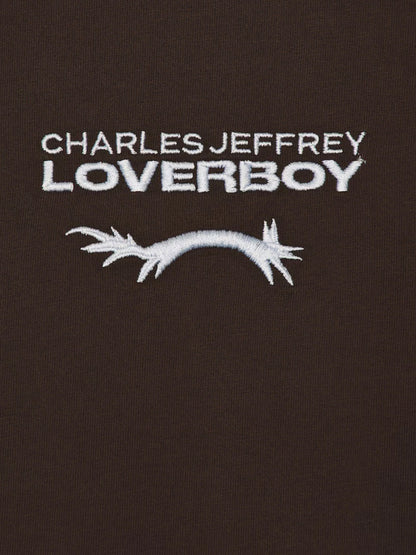 【Charles Jeffrey Loverboy - チャールズ ジェフリー ラバーボーイ】LOGO TEE / Brown (Tシャツ/ブラウン)