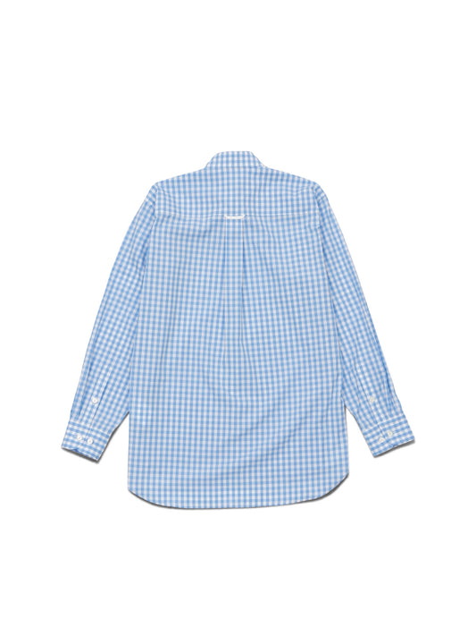 【TSTS -ティーエスティーエス】TSTS GINGHAM SHIRT / BLUE GIMGHAM (シャツ/ブルーギンガム)