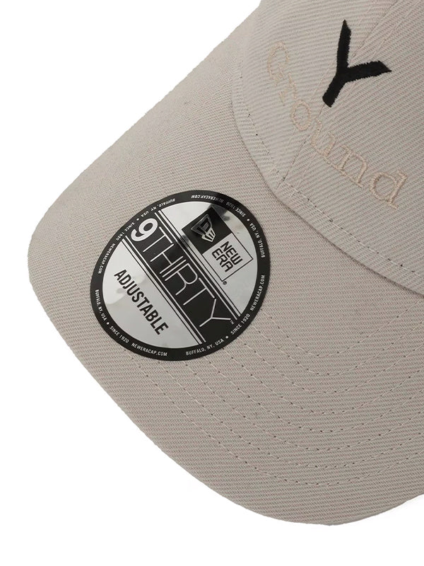 【Ground Y - グラウンドワイ】Ground Y × NEWERA 9THIRTY GY LOGO/ OFF WHITE(キャップ/オフホワイト)