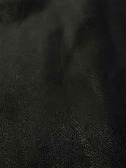 【A LEATHER - エーレザー】Roadster Jacket/ Black Luxe(ジャケット/ブラック)