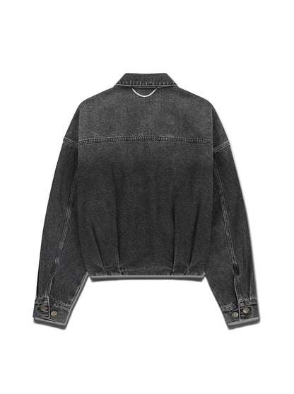 【KIMHEKIM - キムヘキム】VICTOR DENIM JACKET (デニムジャケット/ウォッシュブラック)